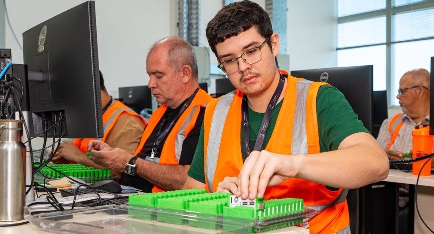 O procedimento é uma das etapas técnicas que antecedem a votação do dia 4 de outubro.