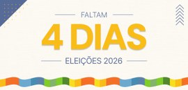 A votação acontece no próximo domingo (4), das 8h às 17h
