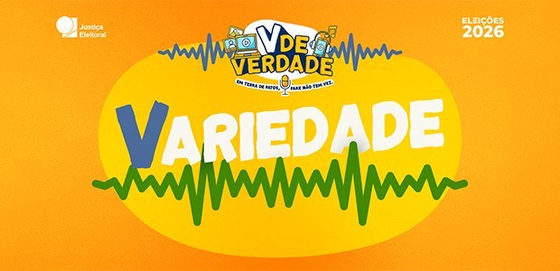 “V de variedade”: confira o 3º episódio da websérie do TSE sobre desinformação “V de variedade”: confira o 3º episódio da websérie do TSE sobre desinformação