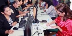 Atendimento nos postos avançados
