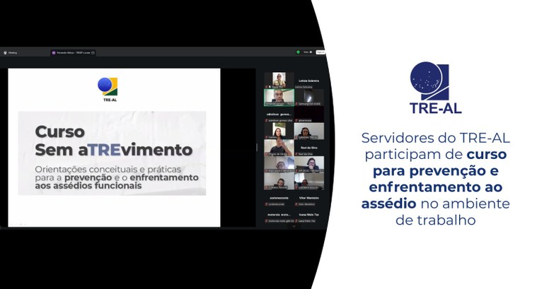 Servidores e magistrados iniciam curso que aborda a prevenção e o enfrentamento ao assédio no am...