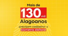 Mais de 130 mil alagoanos precisam cadastrar a biometria eleitoral