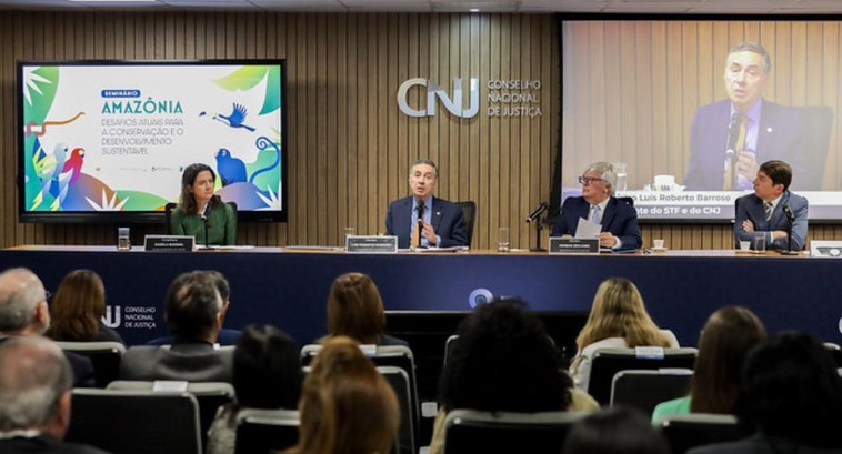 Barroso destaca que proteção ambiental é também defesa dos direitos humanos