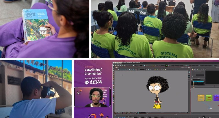 TRE-AL: CAMINHOS LITERÁRIOS Caminhos Literários movimenta unidades com cultura e jornalismo feito por adolescentes