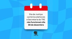 Dia da Justiça – aviso importante!