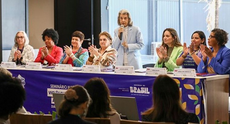 TRE-AL: MINISTRA CARMEN LUCIA Ministra Cármen Lúcia diz que violência contra mulheres ameaça representação feminina e democracia