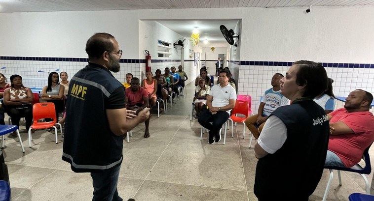TRE-AL: MPF E TRE MPF e TRE/AL visitam quilombo Palmeira dos Negros, em Igreja Nova/AL