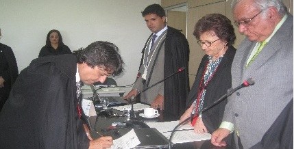 Posse solene do desembargador Alberto Jorge Correia como membro do Pleno do TRE/AL.