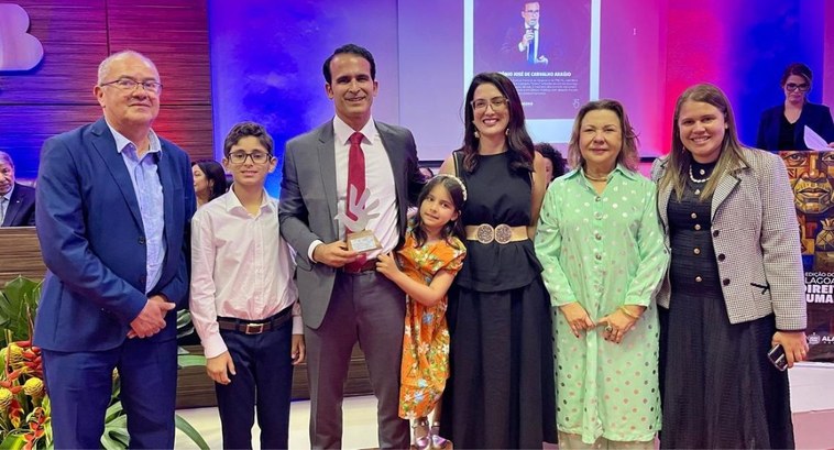 TRE-AL: PREMIAÇÃO Desembargador Eleitoral é premiado na 4ª Edição do Prêmio Alagoas de Direitos Humanos