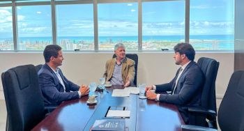 TRE-AL - PRESIDENTE Presidente do TRE/AL se reúne com diretor-geral da Polícia Civil