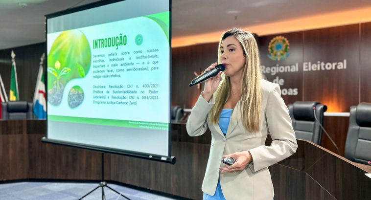 Servidores e servidoras participam de evento com temática voltada à preservação ambiental