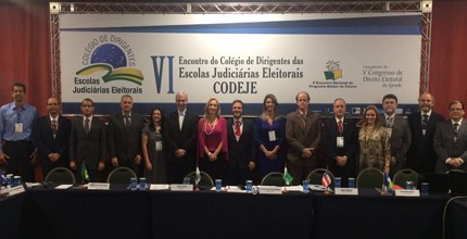 VI Encontro do Colégio de Dirigentes das Escolas Judiciárias Eleitorais (CODEJE)