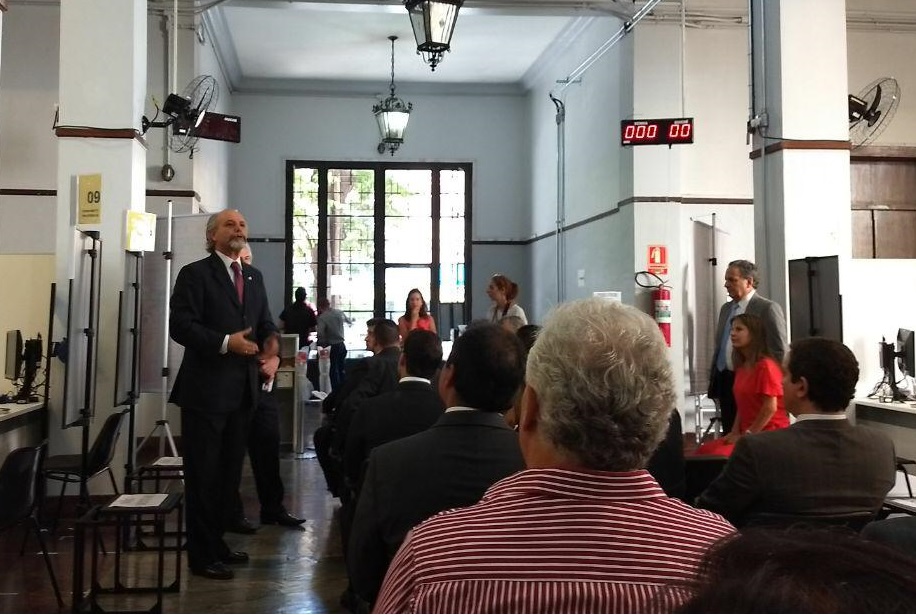 Presidente do TRE-SP inaugura central de atendimento em Campinas 