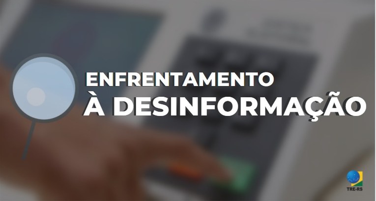 Banner Desinformação Banner Desinformação