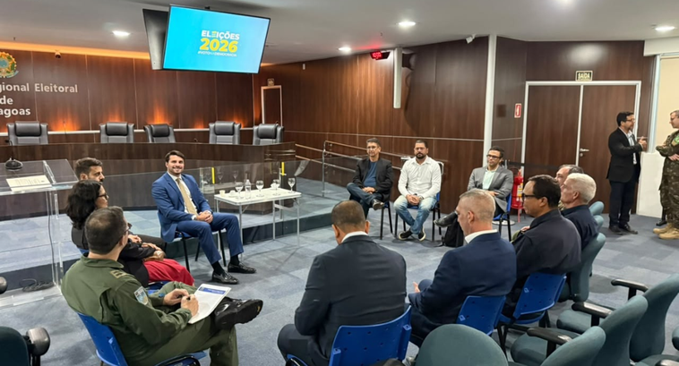 Durante a reunião, foram tratados os últimos ajustes para a atuação integrada no período eleitoral