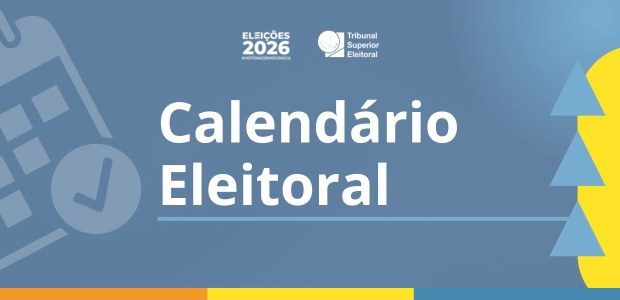 Divulgação abre período de três dias para que partidos e federações partidárias possam apresenta...