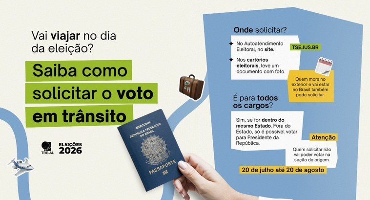 O requerimento deve ser feito presencialmente em qualquer cartório eleitoral ou de forma online