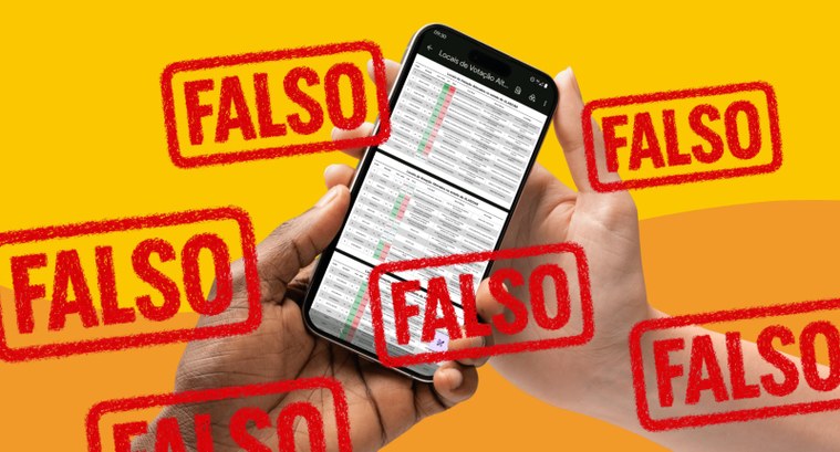 A informação é falsa. Não houve qualquer mudança nos locais de votação em Alagoas entre o primei...