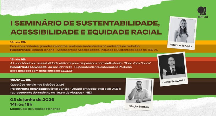 A programação contará com palestras e debates sobre práticas sustentáveis no ambiente de trabalho