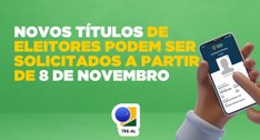 Reabertura do cadastro eleitoral