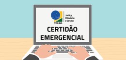 certidão emergencial coronavirus