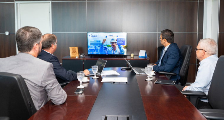 Durante o encontro, foram apresentados dados sobre a força de trabalho que será mobilizada para ...